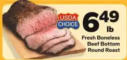 Save a Lot Fresh Boneless Beef Bottom Round Roast offer