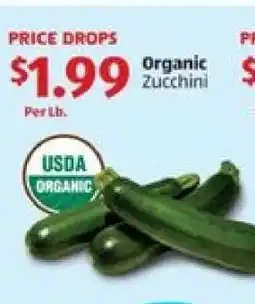 Aldi Organic Zucchini offer