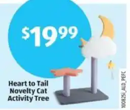 Aldi Heart to Tail Novelty Cat Activity Tree offer