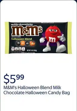 Walmart M&M's Halloween Blend Milk Chocolate Halloween Candy Bag offer