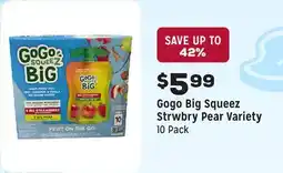 Grocery Outlet Strwbry Pear Variety offer