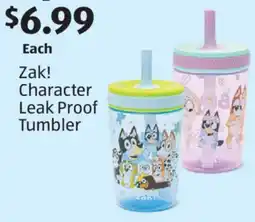Aldi Zak! Character Leak Proof Tumbler offer