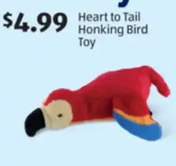 Aldi Heart to Tail Honking Bird Toy offer