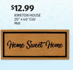 Aldi KIRKTON HOUSE 20 x 46 Coir Mat offer