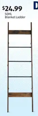 Aldi SOHL Blanket Ladder offer