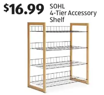Aldi SOHL 4-Tier Accessory Shelf offer