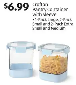 Aldi Crofton Pantry Container with Sleeve offer