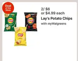Walgreens Lay's Potato Chips offer