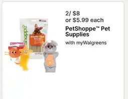 Walgreens PetShoppe Pet Supplies offer