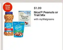 Walgreens Peanuts or Trail Mix offer