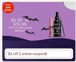 Walgreens NYX Professional Makeup offer