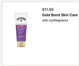 Walgreens Gold Bond Skin Care offer