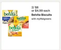 Walgreens Belvita Biscuits offer