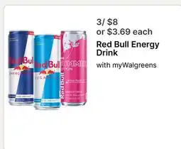 Walgreens Red Bull Energy Drink offer