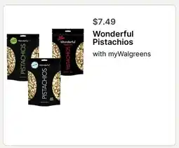 Walgreens Wonderful Pistachios offer