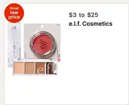 Walgreens e. l. f. Cosmetics offer