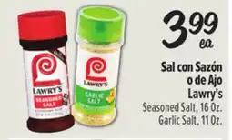 El Super Seasoned Salt, 16Oz Garlic. Salt, 11 Oz offer