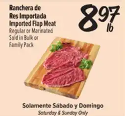 El Super Imported Flap Meat offer