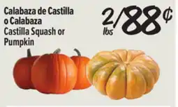 El Super Calabaza Castilla Squash or Pumpkin offer