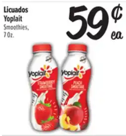 El Super Yoplait Smoothies offer