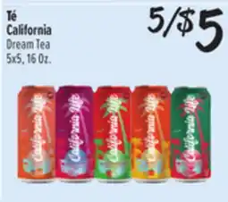 El Super California Dream Tea offer