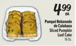 El Super Sliced Pumpkin Loaf Cake offer