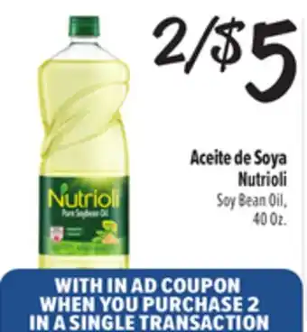 El Super Soya Nutrioli Soy offer