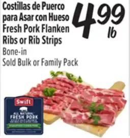 El Super Fresh Pork Flanken Ribs or Rib Strips offer