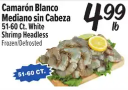 El Super White Shrimp Headless offer