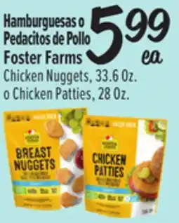 El Super Chicken Nuggets, 33.6Oz. Chicken Patties, 28Oz offer
