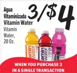 El Super Vitamin Water offer