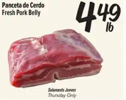 El Super Fresh Pork Belly offer