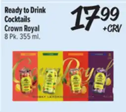 El Super Ready to Drink Cocktails Crown Royal offer