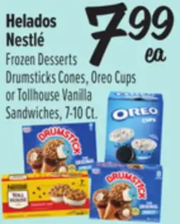 El Super Nestlé Frozen Desserts Cones Tollhouse offer