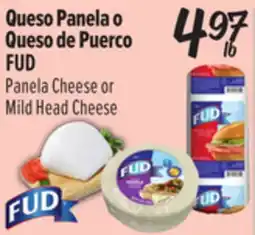 El Super Panela Cheese or Mild Head Cheese offer