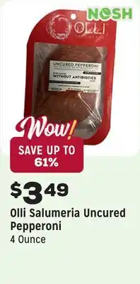 Grocery Outlet Uncured Pepperoni offer
