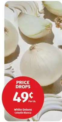 Aldi White Onions offer