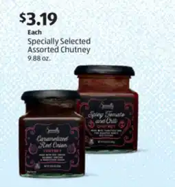 Aldi Specially Selected Assorted Chutney offer