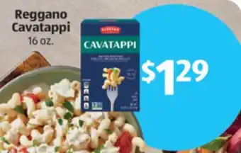 Aldi Reggano Cavatappi offer