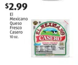 Aldi El Mexicano Queso Fresco Casero offer