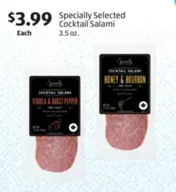Aldi Specially Selected Cocktail Salami offer