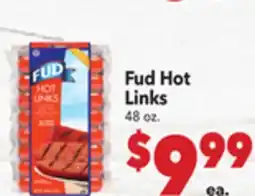 Vallarta Supermarkets Fud Hot Links offer