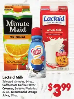 Vallarta Supermarkets Lactaid Milk offer