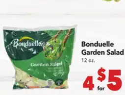 Vallarta Supermarkets Bonduelle Garden Salad offer