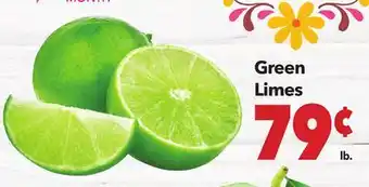 Vallarta Supermarkets Green Limes offer