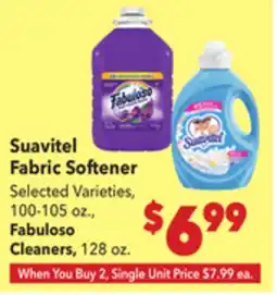 Vallarta Supermarkets Suavitel Fabric Softener offer