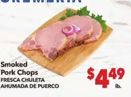 Vallarta Supermarkets Smoked Pork Chops | FRESCA CHULETA AHUMADA DE PUERCO offer