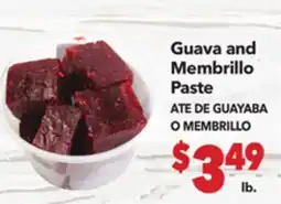 Vallarta Supermarkets Guava and Membrillo Paste / ATE DE GUAYABA O MEMBRILLO offer
