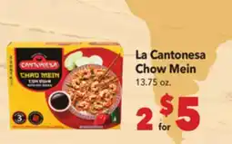 Vallarta Supermarkets La Cantonesa Chow Mein offer