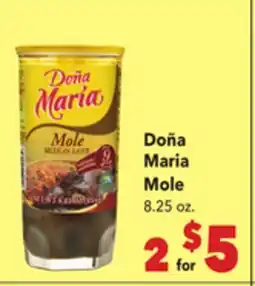 Vallarta Supermarkets Doña Maria Mole offer